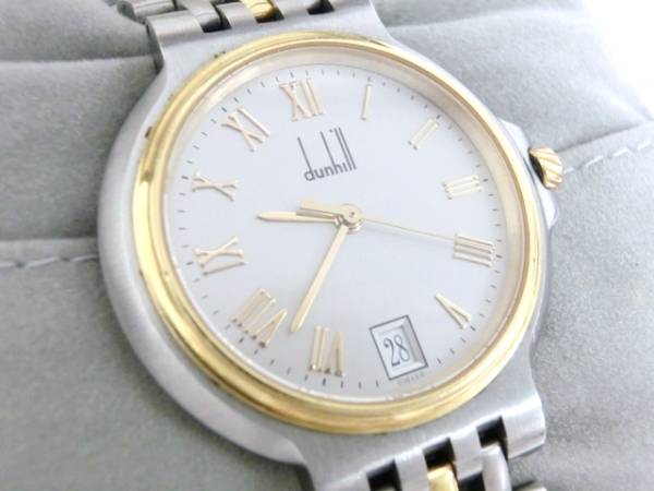 1円～ダンヒル/dunhill メンズ腕時計 コンビ クオーツ ⑦I
