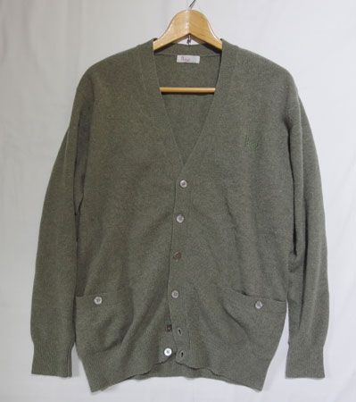 ◆Papas パパス シェットランド ニットカーディガン KarlHelmut