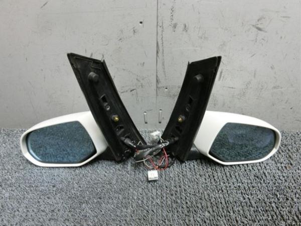 【売切】RB1 オデッセイ 前期 純正 ドアミラー 社外LEDカバー付