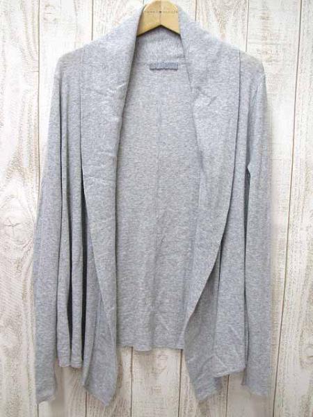 セオリー ニット カーディガン フード付 カシミヤ グレー 38