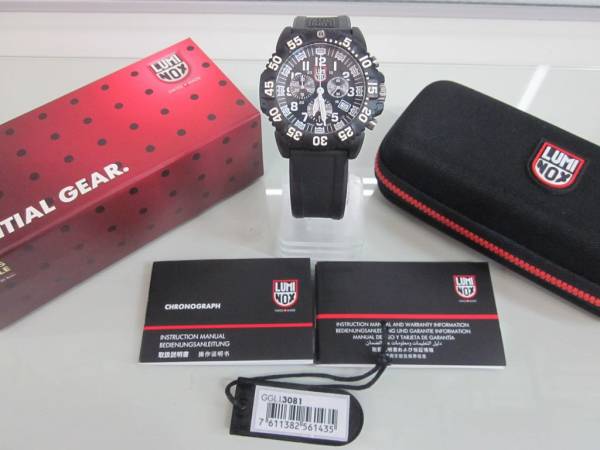 美品/LUMINOX ルミノックス カラーマーク クロノ3081