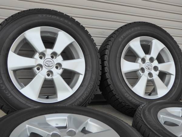 美品!バリ山!トヨタ アルファード純正+ヨコハマIG30+215/65R16