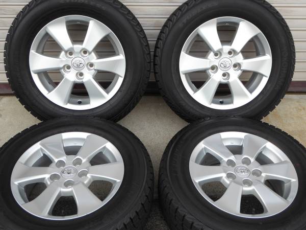 美品!バリ山!トヨタ アルファード純正+ヨコハマIG30+215/65R16