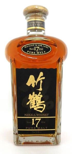 1円～NIKKA WHISKY 竹鶴 17年 1本のみ 未開栓品 1SST-217E