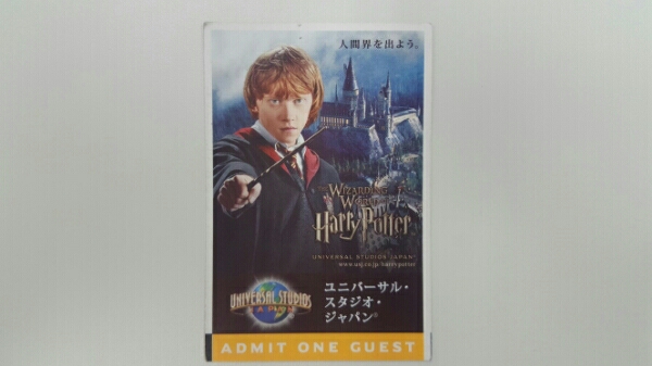 USJ ユニバーサルスタジオジャパン　フリーデイトパス　大人一枚