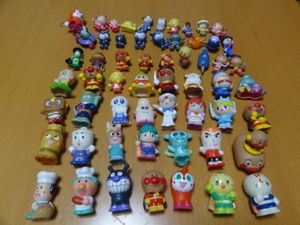 指人形 アンパンマンのYahoo!オークション(旧ヤフオク!)の相場・価格を 