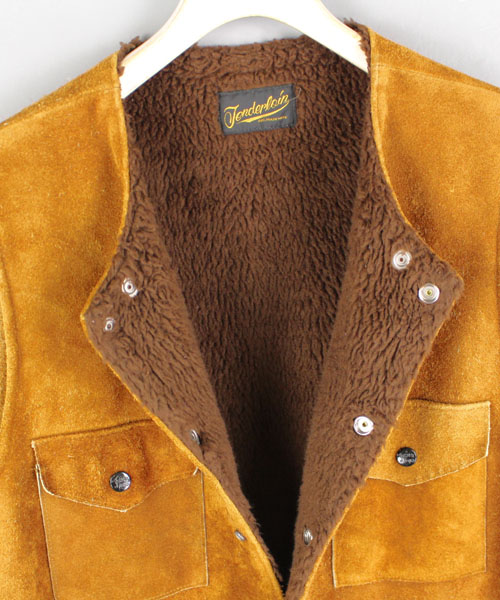 テンダーロイン T-SUEDE VEST D S スエードベスト 茶