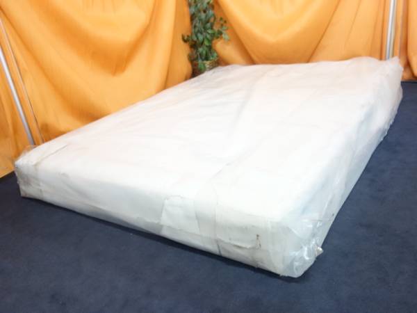 展示品 未開封 無印良品 ポケットコイル ダブルマットレス
