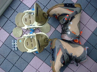 バートン　ブーツ　ビンディングセット品