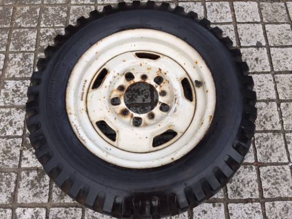 ジムニーSJ30用ホイール＆ゲタタイヤ！※直接引き取りのみ対応 SJ30用に
