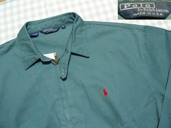 即決POLO*USA製* ポロ ラルフローレン*未使用*スイングトップ*L