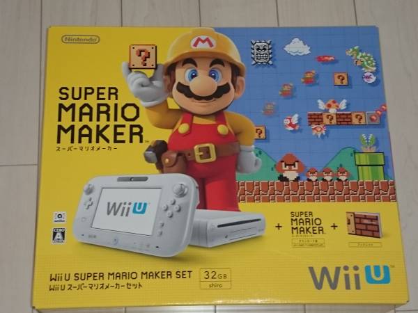 新品未開封 Wii U スーパーマリオメーカーセット
