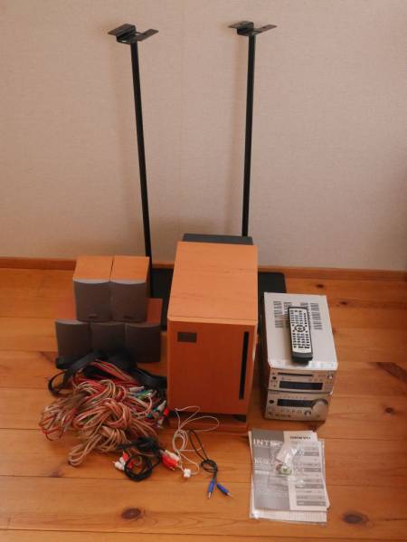 ONKYO 5.1chホームシアター BASE-V10X＋スタンド2本付き