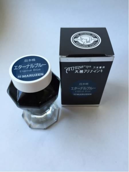 新品☆限定 インク 丸善アテナインキ エターナルブルー☆MARUZEN