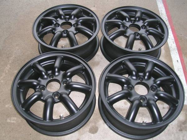 ★★ワタナベ８スポークタイプ 5J PCD100 +45 中古★★