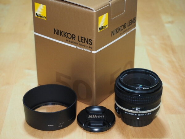 ニコン AF-S NIKKOR50mm f/1.8G Special Edition 単焦点