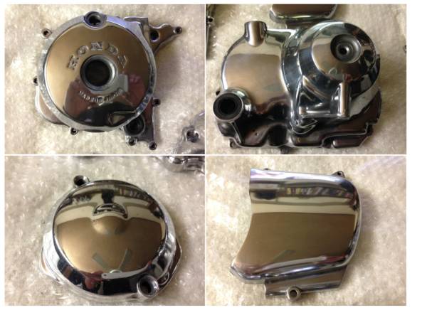 ハンターカブ CT110 カバー各種　鏡面セット