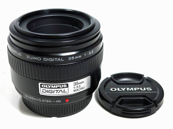 ☆ オリンパス ZUIKO DIGITAL 35mm F3.5 Macro／完動美品 ☆ xaigwx