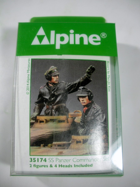 アルパイン 1/35【SS Panzer Commander Set】35174
