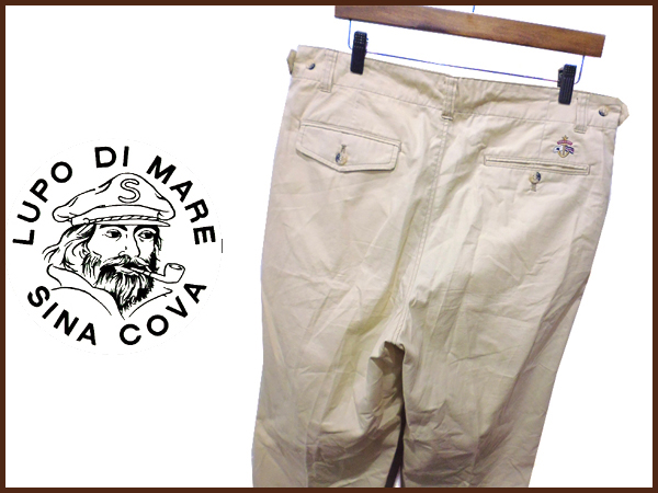 ■SINA COVA シナコバ 日本製 コットンチノパン ベージュ 92■