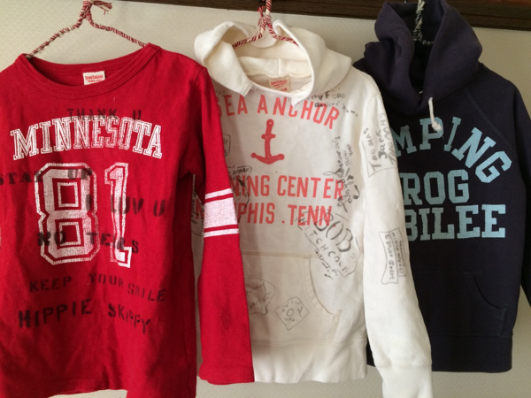 デニム＆ダンガリー 130■トレーナーロンTセット groovy goto