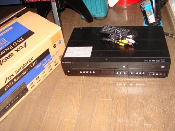 ☆DX BROADTEC ビデオ一体型DVDレコーダー DVC2015箱取説有 DVC2015 DX