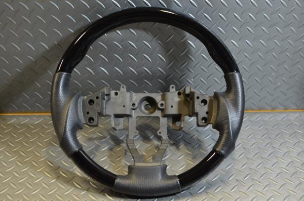 ◆シルクブレイズ ステアリング ワゴンR MH23S ピアノブラック◆