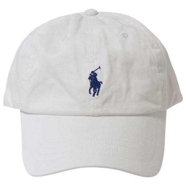 ポロ ラルフローレン ポニー刺繍 キャップ 白 新品 ラルフ CAP