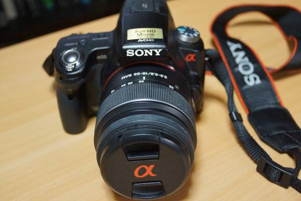 α55 SLT-A55VL 標準ズームレンズキット DT18-55mm 使いやすい！