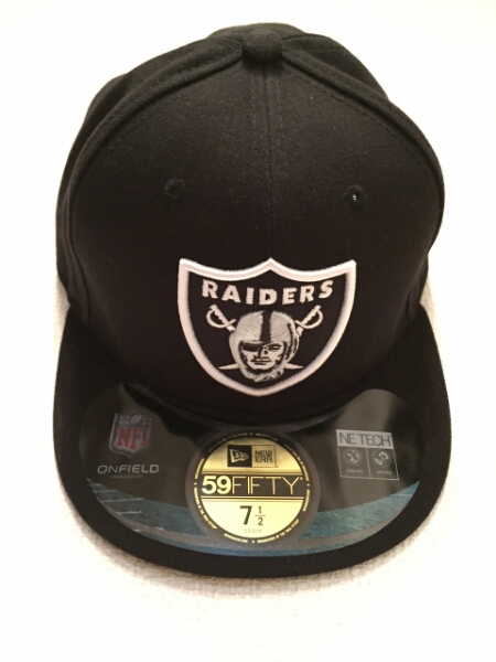NewEraニューエラ/Raidersレイダース キャップ 新品 7 1/2
