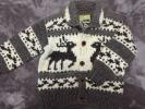 カウチンセーター カナダ製 COWICHAN PRODUCTO 木製ボタン
