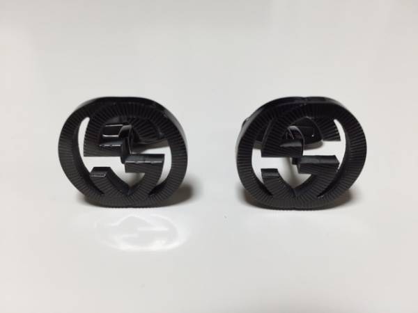 GUCCI グッチ カフス ブラック 美品 送料無料