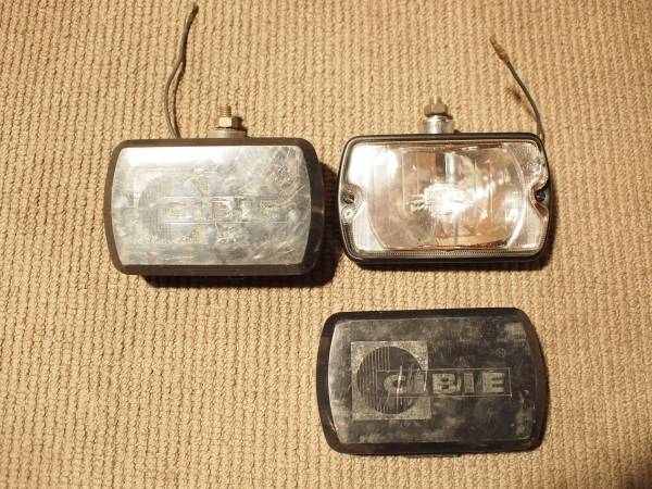 超レア!CIBIE IODEフォグランプ当時物黒カバーシビエZ31 R30 430