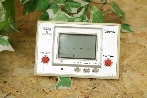 任天堂 ゲームウォッチ バーミン（VERMIN） ゲームウォッチ 任天堂