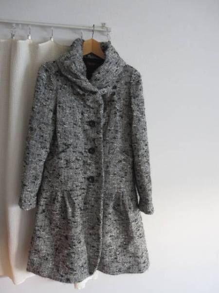 yuki torii international ツィードロングコートレリアンコシノ 女性用 