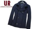 新品▼アーバンリサーチ ショート丈 メルトンＰコート(40)42104