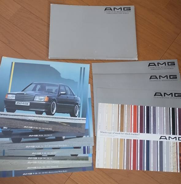 古い AMG カタログ メルセデス・ベンツ 本国物 | SPAMADISON.COM