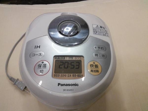 パナソニックIH炊飯器　SR-KG051 美品