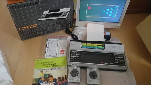□ 東芝VISICOM COM-100 新品 動作確認済み 欠品無し □ Yahoo