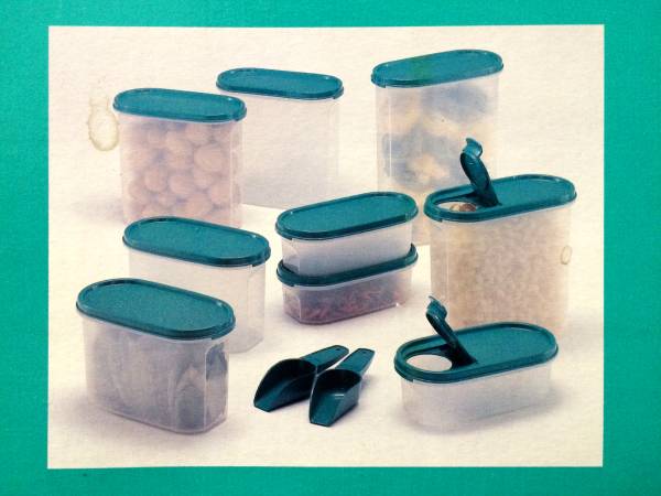 タッパー/新品未使用/MMだ円スターターセット/レトロ タッパーウエアMM