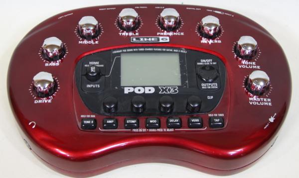 ジャンク扱い ギター用 マルチエフェクター LINE6 PAD X3