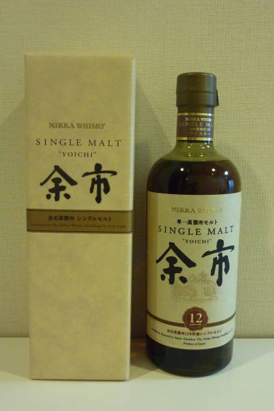 ニッカウヰスキー シングルモルト 余市 12年 700ml 箱付②