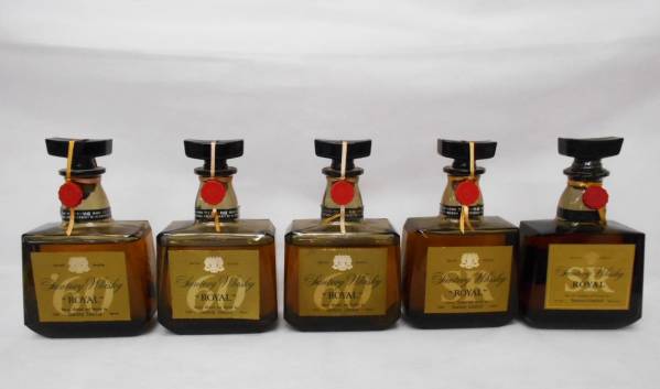 古酒/5本セット/サントリーローヤル/60/SR/720ml ウイスキー 飲料