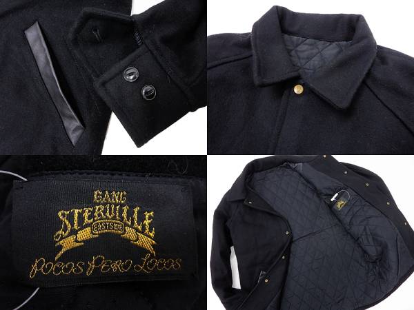 美品 STORM BECKER ×GANGSTERVILLE STORMS メルトンカーコート