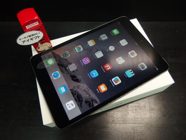 【新品同様】SIMフリー iPad mini2 16GB Space Glay 本体 #1048