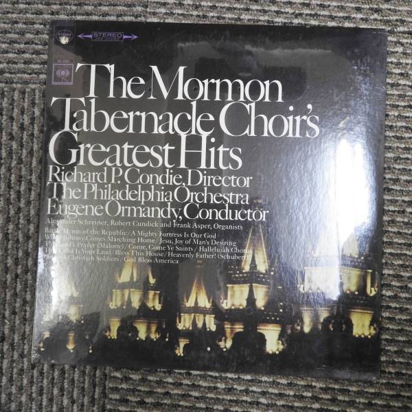 【米COL/未開封】オーマンディ/MORMON TABERNADE CHOIRS