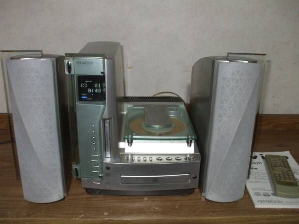 ☆ KENWOOD CD MD コンポ SH-7CDR 家電、AV、カメラ オーディオ機器