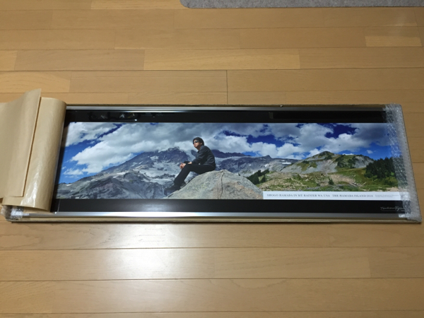 浜田島IIスーパーワイドフレームポスターS.hamada in Mt.Rainier