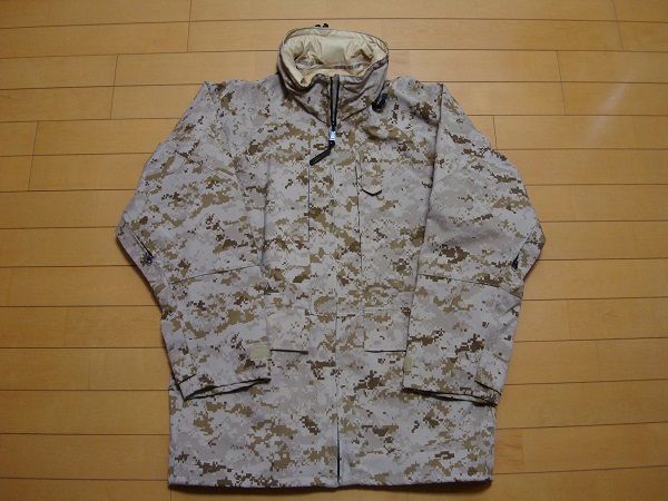 訳あり USMC 海兵隊 ゴアテックスパーカ デザートマーパット M/R USMC 