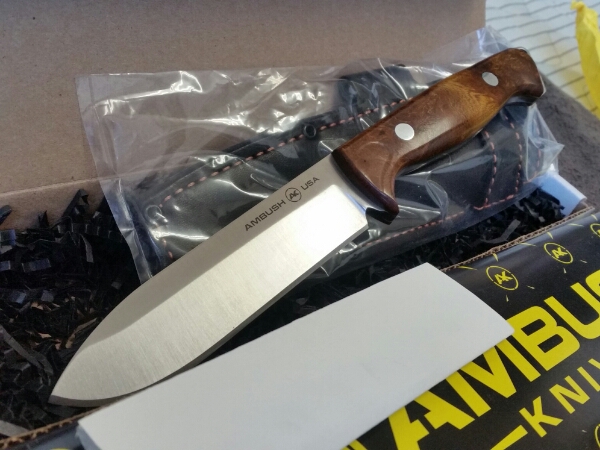 アンブッシュアルファCPM3Vバール バークリバーbark river